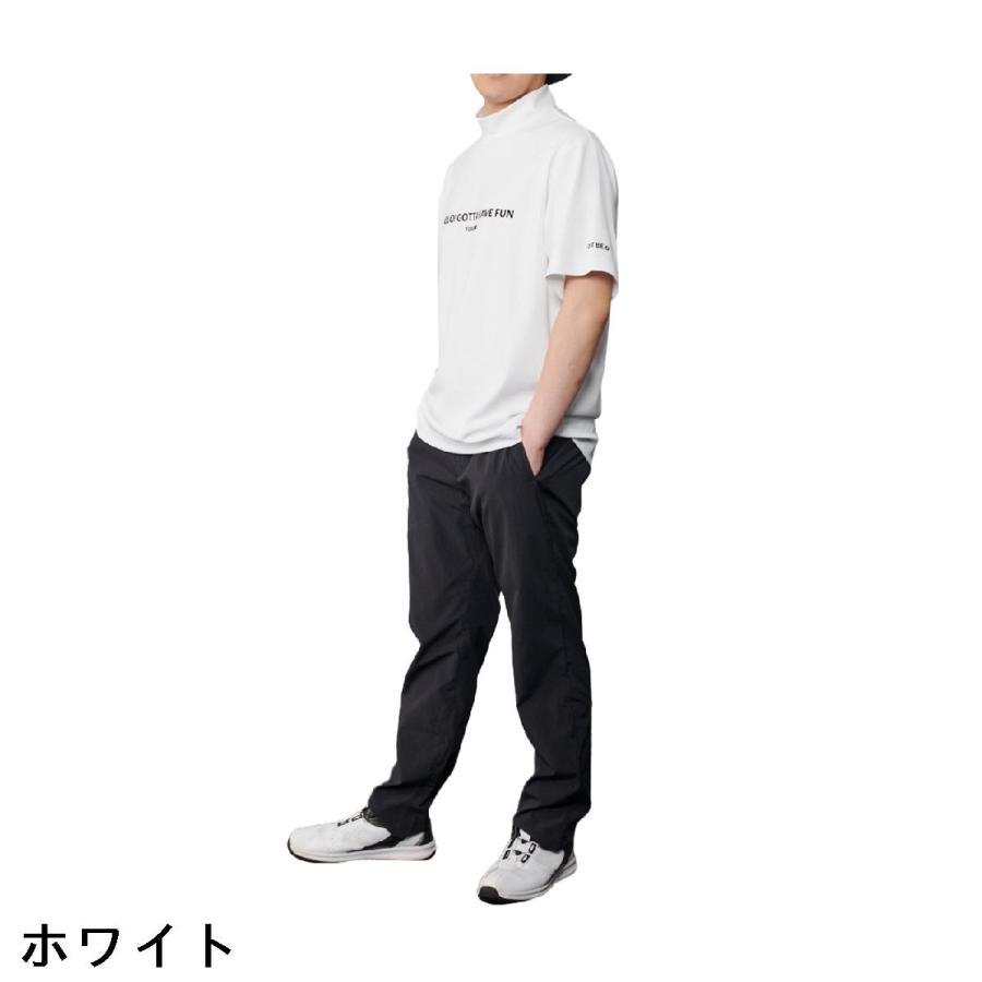 飛衛門　TOBIEMON　高機能モックネック半袖シャツ 飛衛門（TOBIEMON） 高機能モックネック半袖シャツ : GDOゴルフ