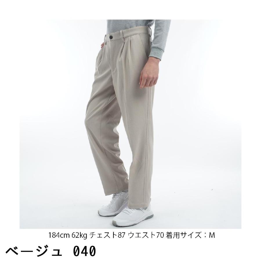 PING（ピン） 全方向ストレッチニットコーデュロイテーパードパンツ