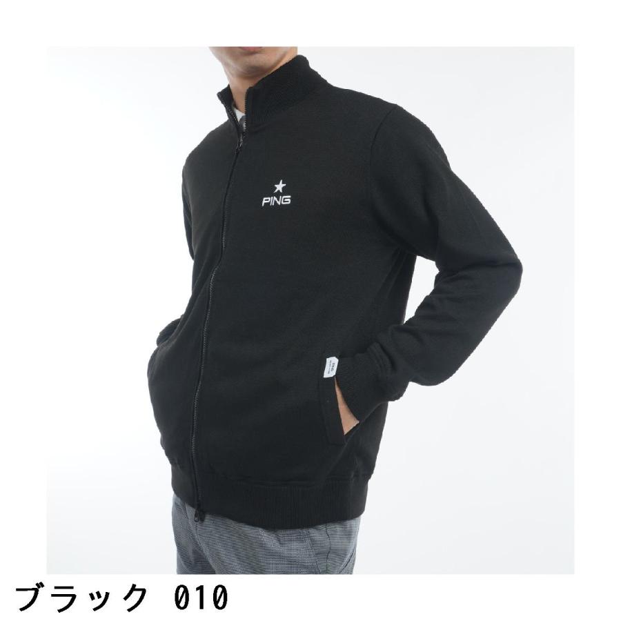 20900円★ピン PING リバーシブル フルジップ ニット★L PING ピン リバーシブル フルジップセーター : GDOゴルフ