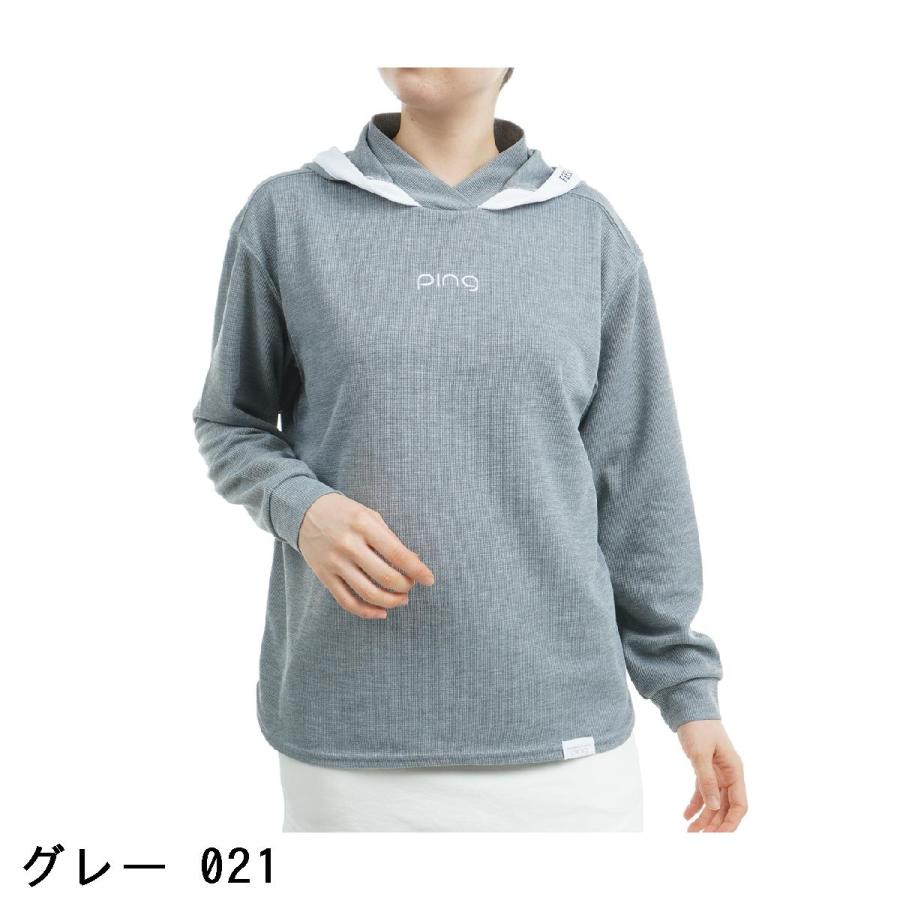 PING（ピン） ニットライクフーディー レディス : GDOゴルフショップ