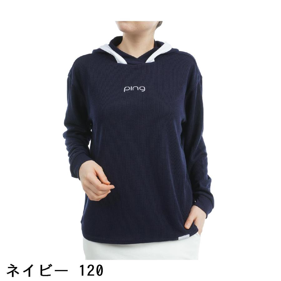 PING（ピン） ニットライクフーディー レディス : GDOゴルフショップ