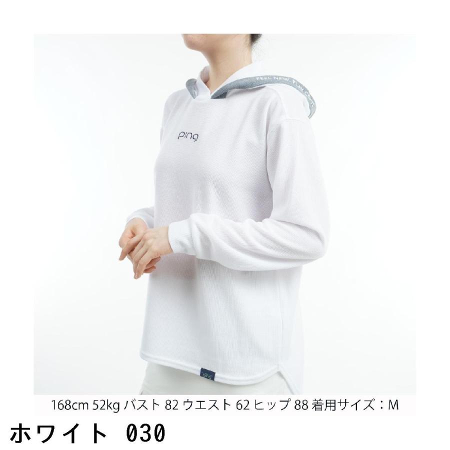 PING（ピン） ニットライクフーディー レディス : GDOゴルフショップ