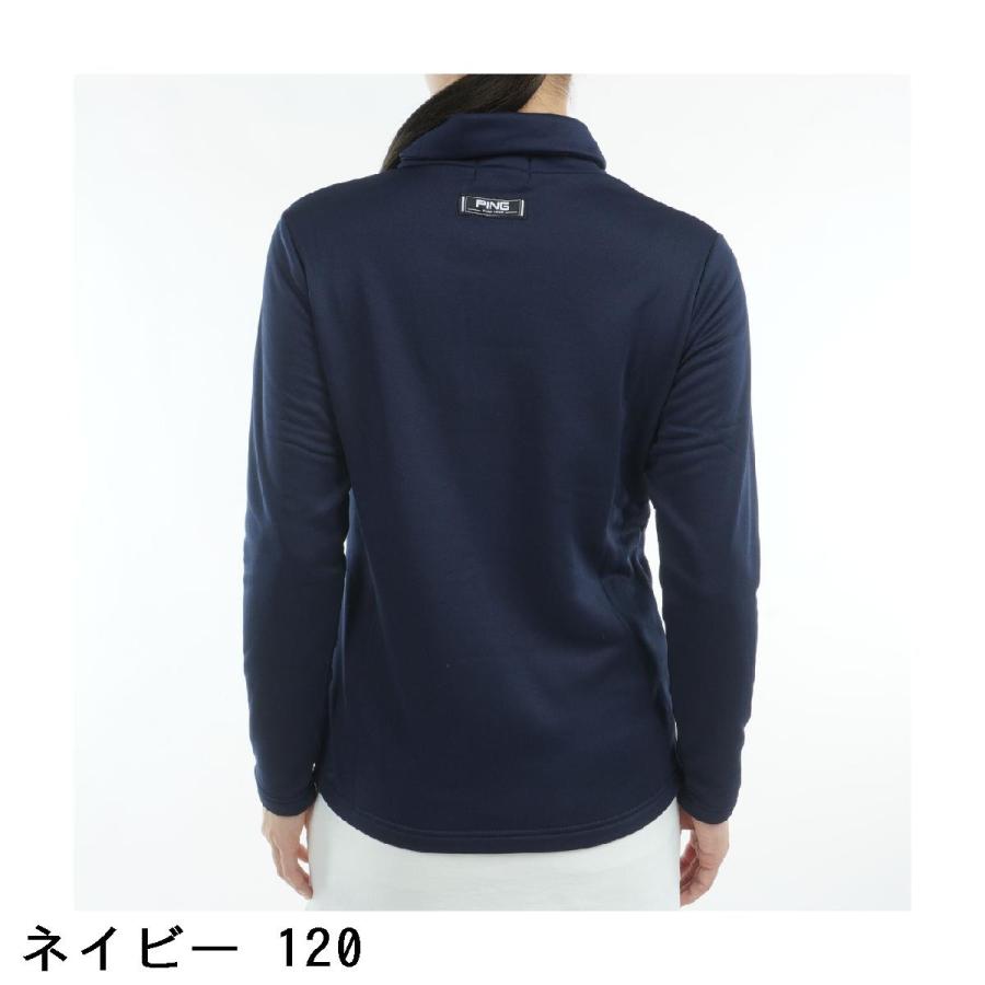 PING（ピン） 起毛フリースハイネック長袖シャツ レディス : GDOゴルフ