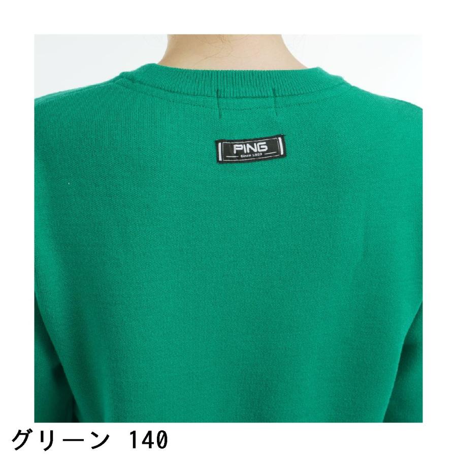 PING（ピン） PING Mr.PING USA クルーネックセーター レディス : GDO