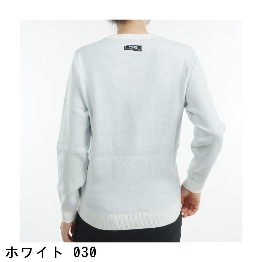 PING（ピン） PING Mr.PING USA クルーネックセーター レディス : GDO