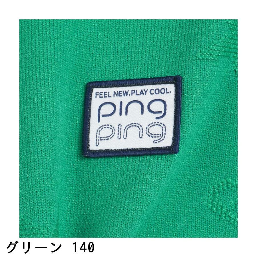 PING ピン 星柄クルーネックセーター レディス : GDOゴルフ