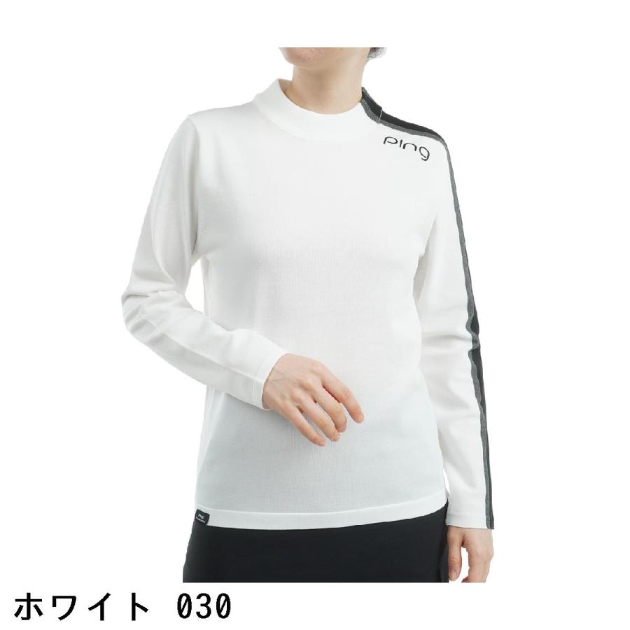 PING（ピン） アシンメトリー ハイネック長袖セーター レディス : GDO