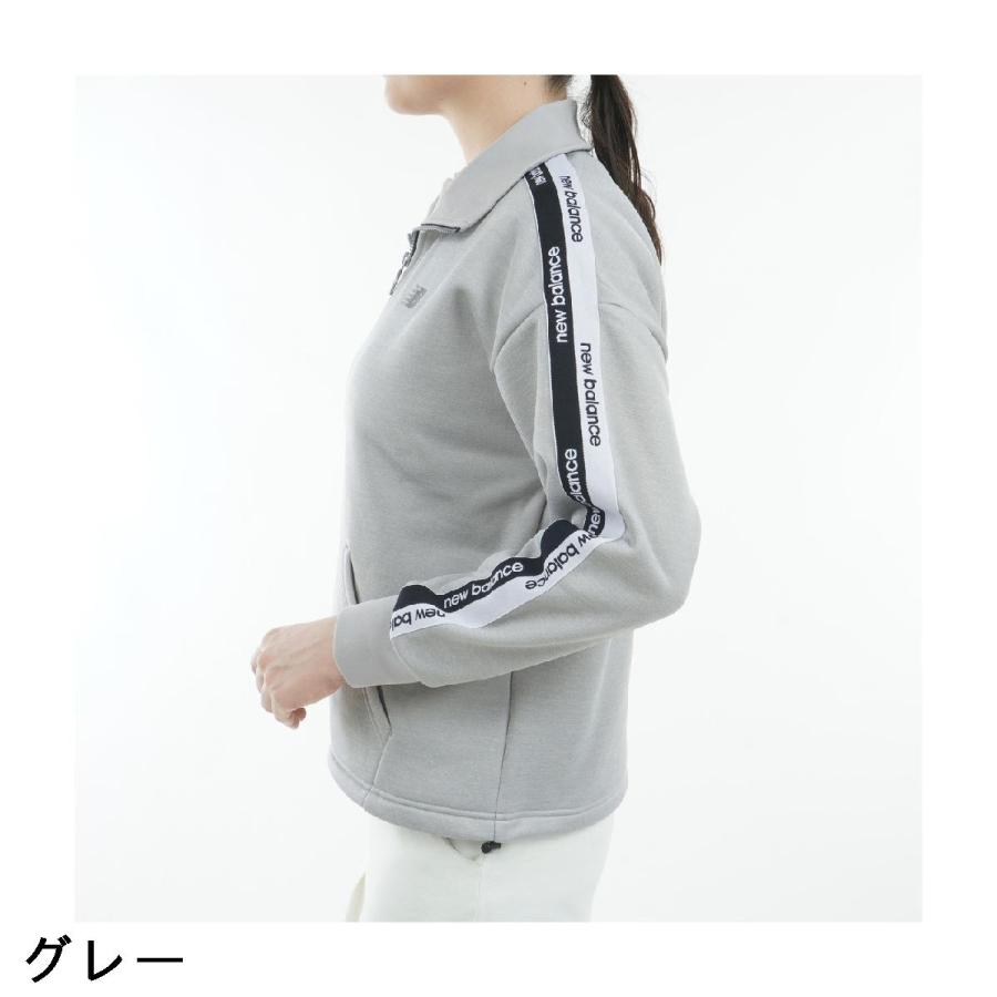 新品　ニューバランスゴルフ　長袖シャツ　プルオーバー　ハーフジップ　グレー　6 New Balance Golf（ニューバランスゴルフ） ニューバランス New