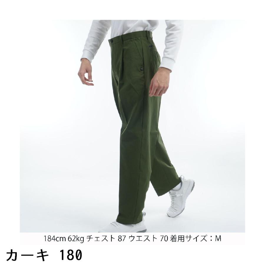 St.ANDREWS メンズゴルフパンツ コードドビーストレッチワイドパンツ セント・アンドリュース St ANDREWS コードドビー ストレッチ ワイド