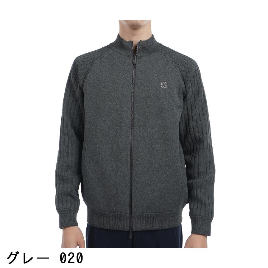 St.Andrews セントアンドリュー ス　裏付きニットブルゾン サイズM セント・アンドリュース St ANDREWS 裏付きニットブルゾン : GDO