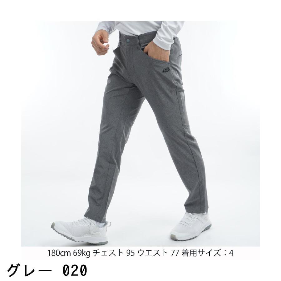 新品/Jack Bunny テーパードパンツ　2WAYストレッチ　サイズ4 Jack Bunny!!（ジャックバニー） 二重織ストレッチ テーパードパンツ