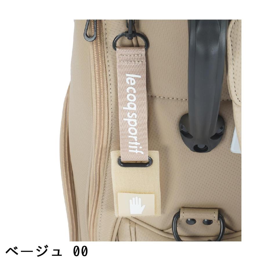 23区ゴルフ　ベージュ キャディバッグ le coq sportif GOLF（ルコックスポルティフ ゴルフ） ルコック