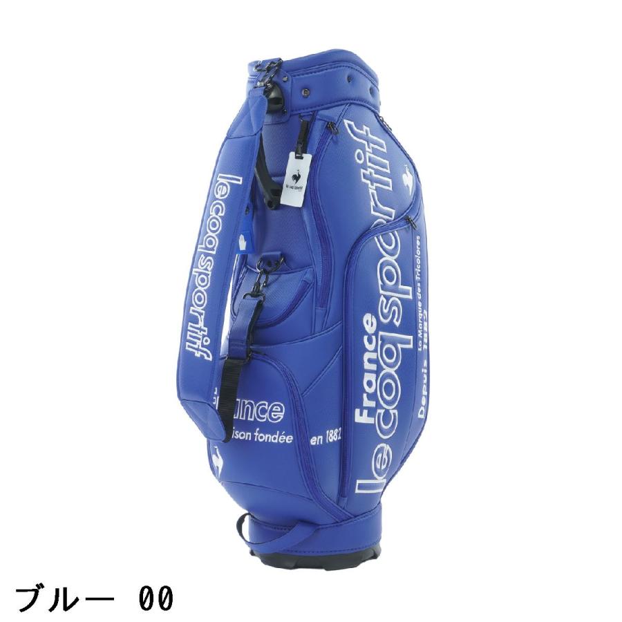 美品☆le coq sportif キャディバッグ le coq sportif GOLF（ルコックスポルティフ ゴルフ） ルコック