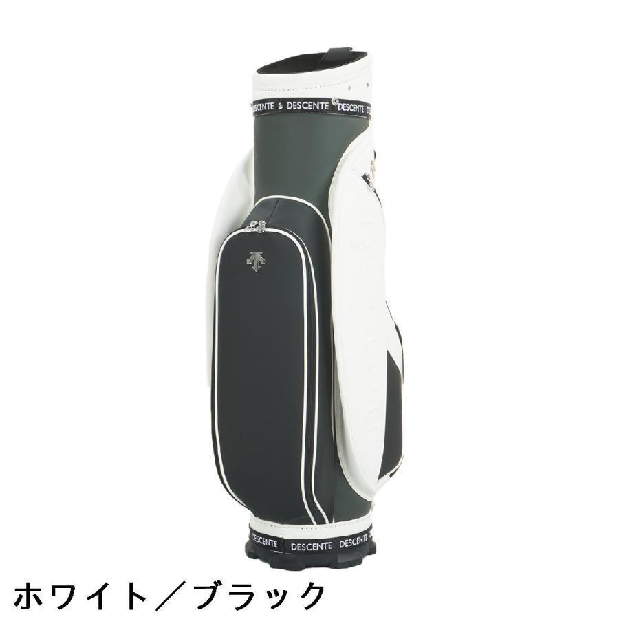 デサント キャディバック☆ 限定 正規品 DESCENTE GOLF DESCENTE デサントゴルフ GOLF FABRIC キャディバッグ : GDO