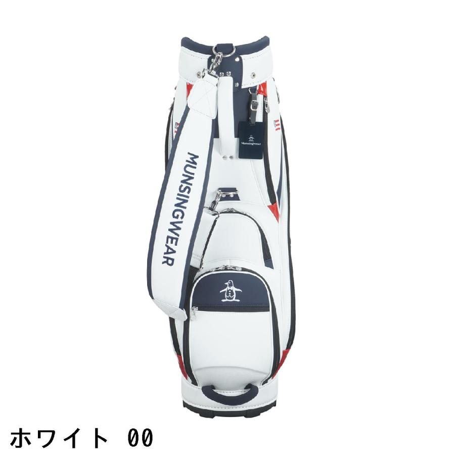 Munsingwear ゴルフバッグ ホワイト Munsingwear ゴルフバッグ ホワイト 【公式通販】