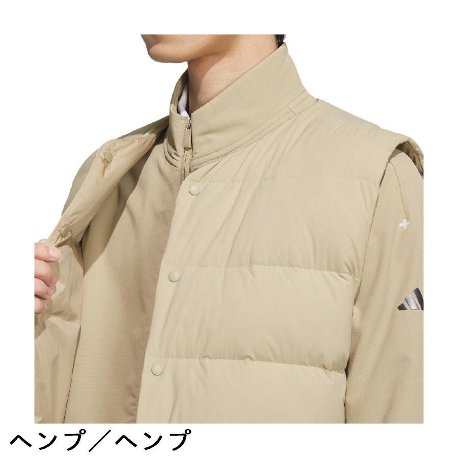 【最強ウェア】アディダスFROSTGUARD ゴルフ　ジャケット　保温性軽量　M adidas（アディダス） Adidas Frost Guard ストレッチ 3WAY 防寒