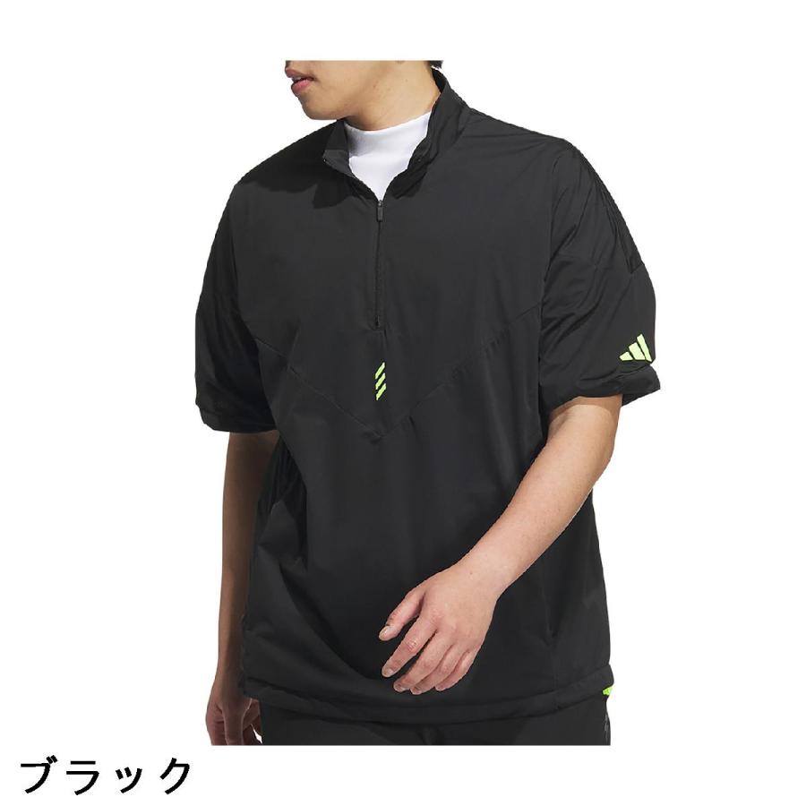 GW期間限定値下げ！ XANDER ZHOU ブラック ハーフジップ ポロシャツ 3106670-2.jpg