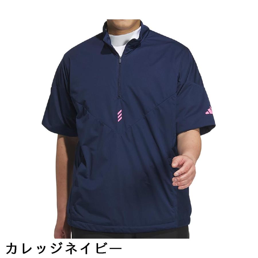 adidas（アディダス） コードカオス ハーフジップ半袖ウインド