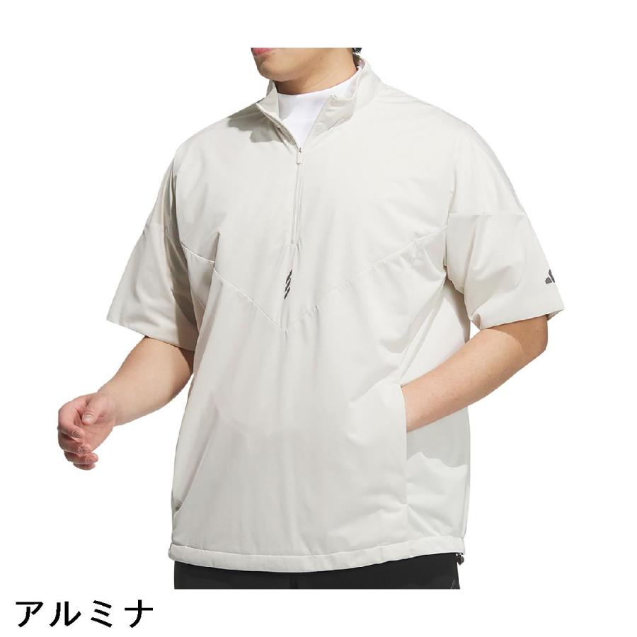 adidas（アディダス） コードカオス ハーフジップ半袖ウインド
