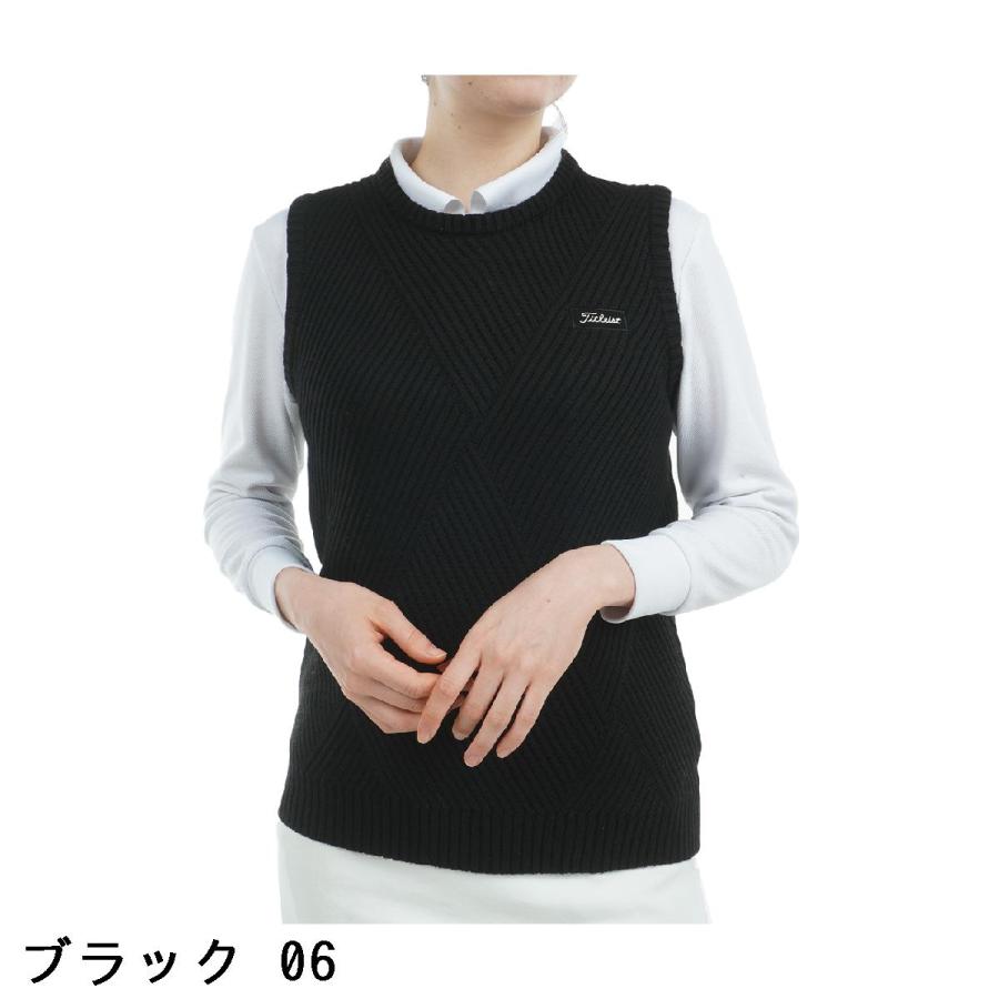 Titleist ブラック ノースリーブベスト LE