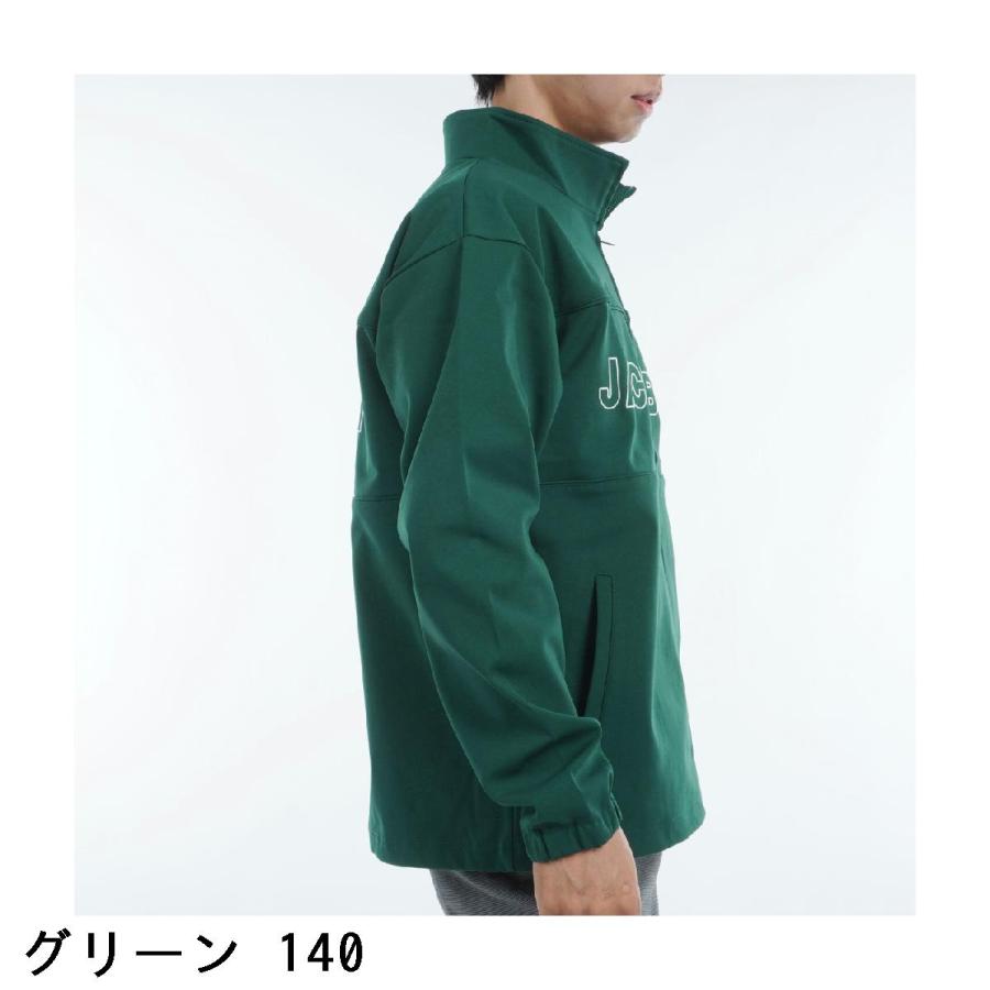 ★美品 XLサイズ★ Jack Bunny ナイロンジャケット フード 総柄 緑 Jack Bunny!!（ジャックバニー） 【美品】ジャックバニー ニットジップ