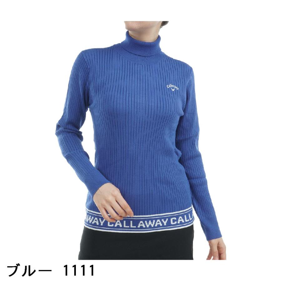 キャロウェイゴルフ Callaway Golf ハイネック長袖セーター レディス