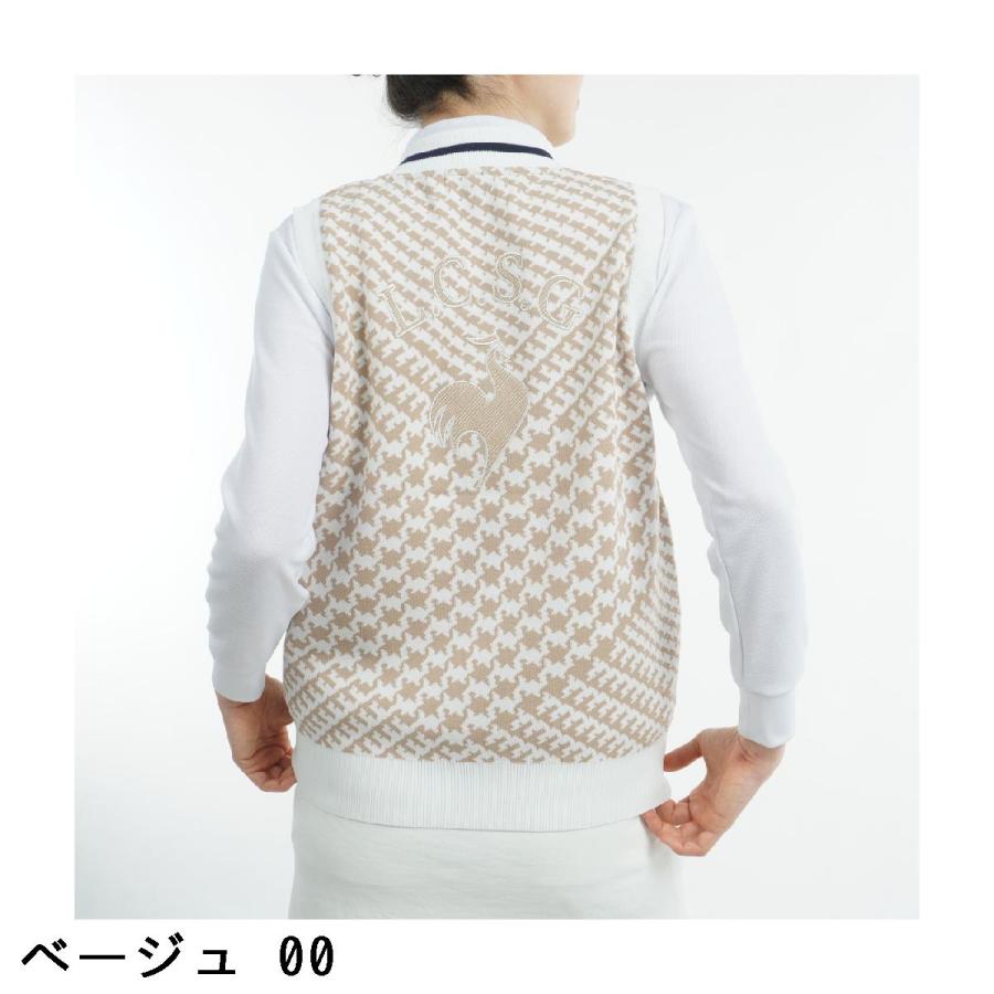 ルコックスポルティフ ゴルフ Le coq sportif GOLF フルジップニット