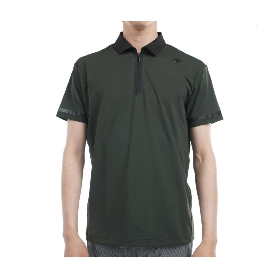 デサントゴルフ DESCENTE GOLF ストレッチ ハーフジップベアスムース 