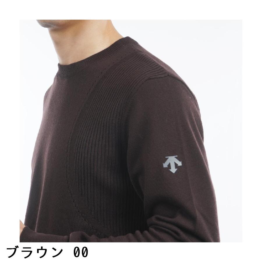 新品タグ付き！デサントゴルフ クルーネックセーター DESCENTE GOLF DESCENTE デサントゴルフ GOLF クルーネックセーター ゴルフ