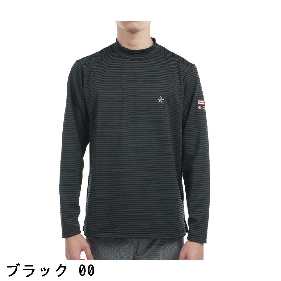 マンシングウェア Munsingwear SEASON COLLECTION HEATNAVIボーダー  