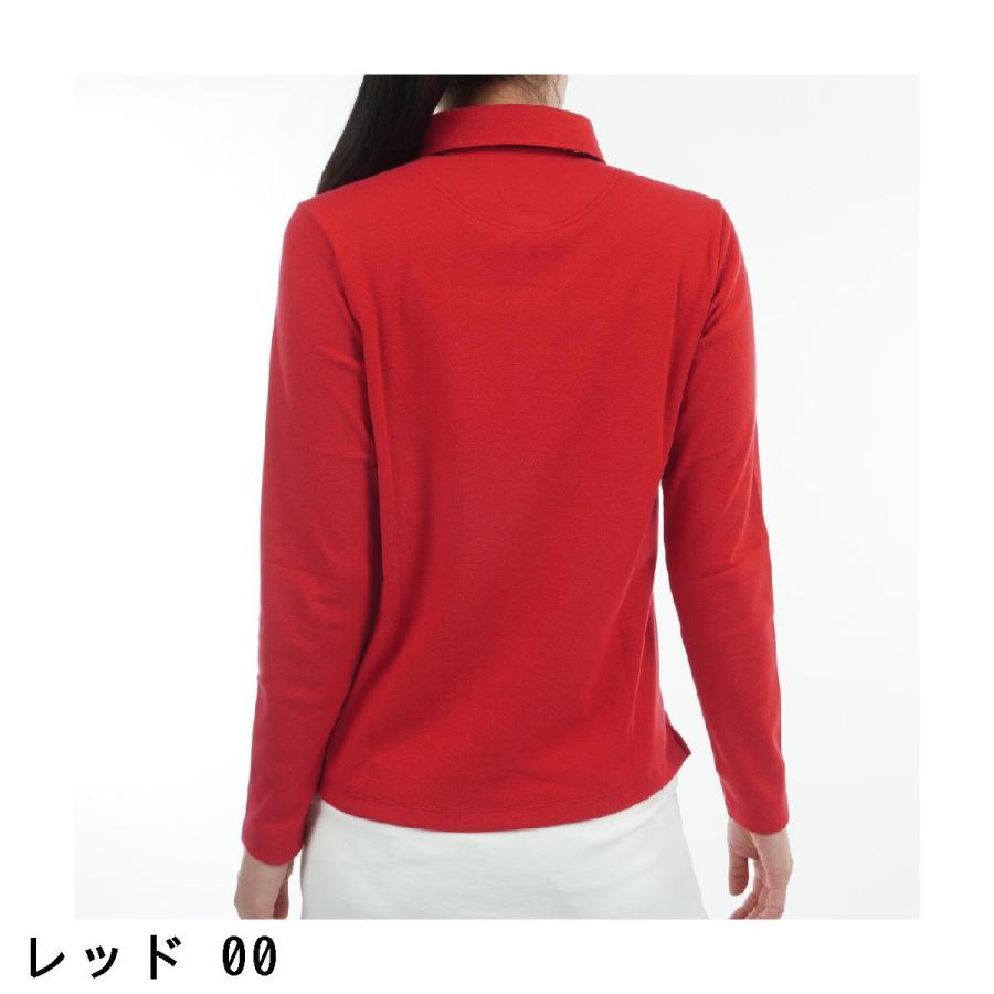 マンシングウェア　Munsingwear　SEASON COLLECTION ストレッチ 表起毛長袖ポロシャツ　レディス Munsingwear（マンシングウェア） Munsingwear SEASON COLLECTION