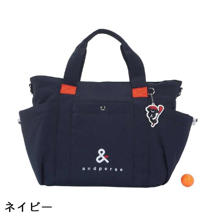 and per se（アンパスィ） 中綿ボストンバッグ レディス : GDOゴルフ