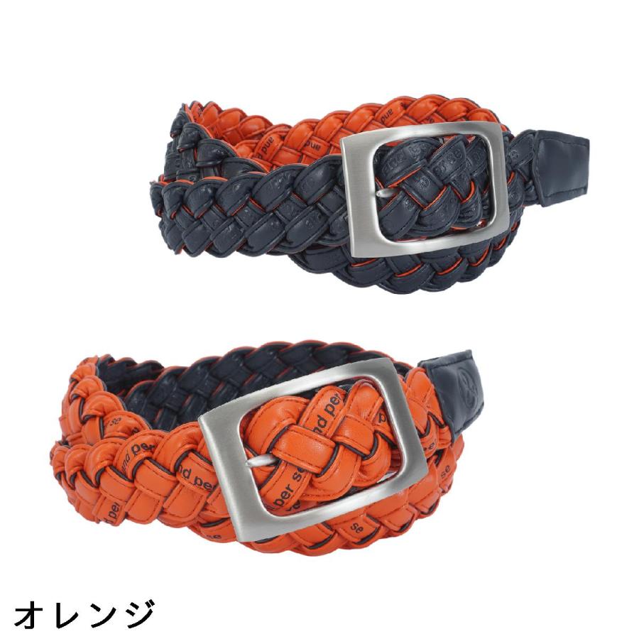 and per se（アンパスィ） リバーシブル メッシュベルト ゴルフウェア