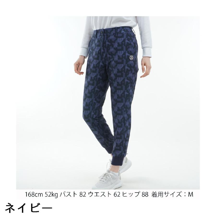 and per se パンツ　ネイビー系　ゴルフ　レディース　サイズL and per se（アンパスィ） レディース ゴルフウェア ロングパンツ 秋