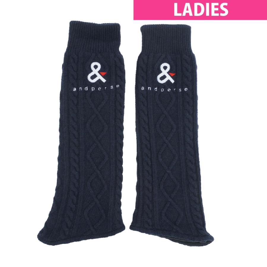 アンパスィ ケーブルニット レッグウォーマー and per se（アンパスィ） ケーブルニットレッグウォーマー レディス