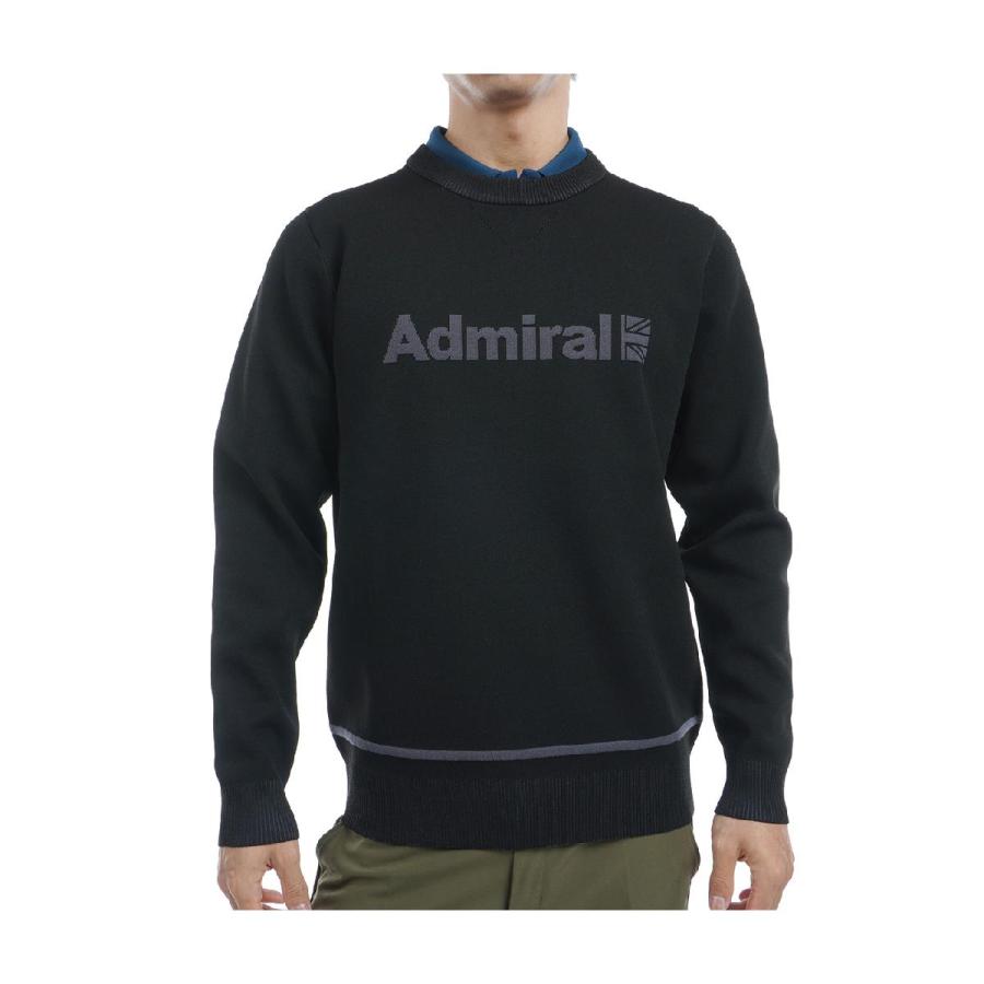 アドミラル　Admiral　フラッグロゴ クルーネックセーター Admiral（アドミラル） フラッグロゴ クルーネックセーター : GDO