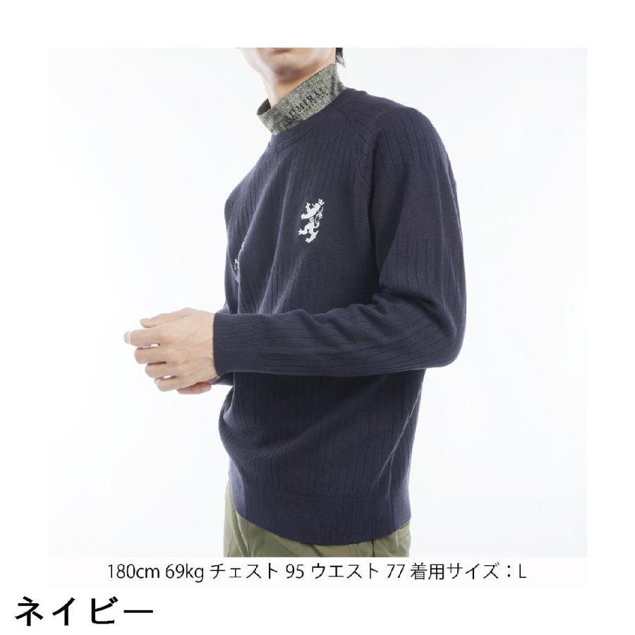 Admiral（アドミラル） ビッグランパント クルーネックセーター : GDO