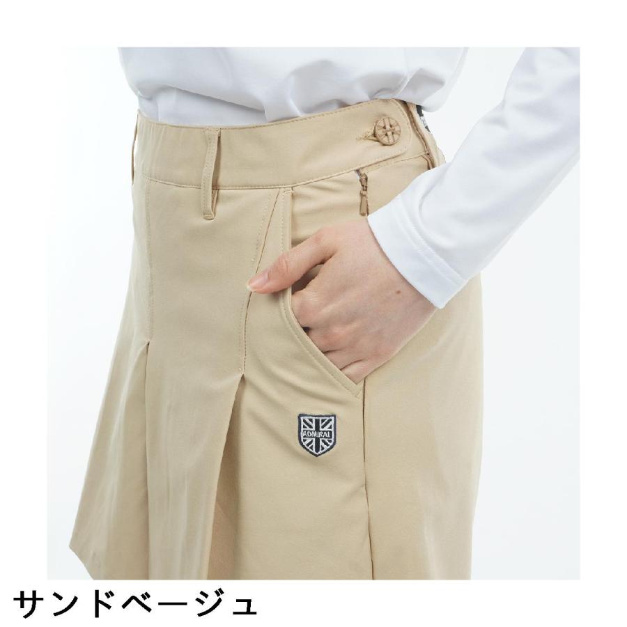 Admiral（アドミラル） ストレッチ ボックスプリーツ キュロット