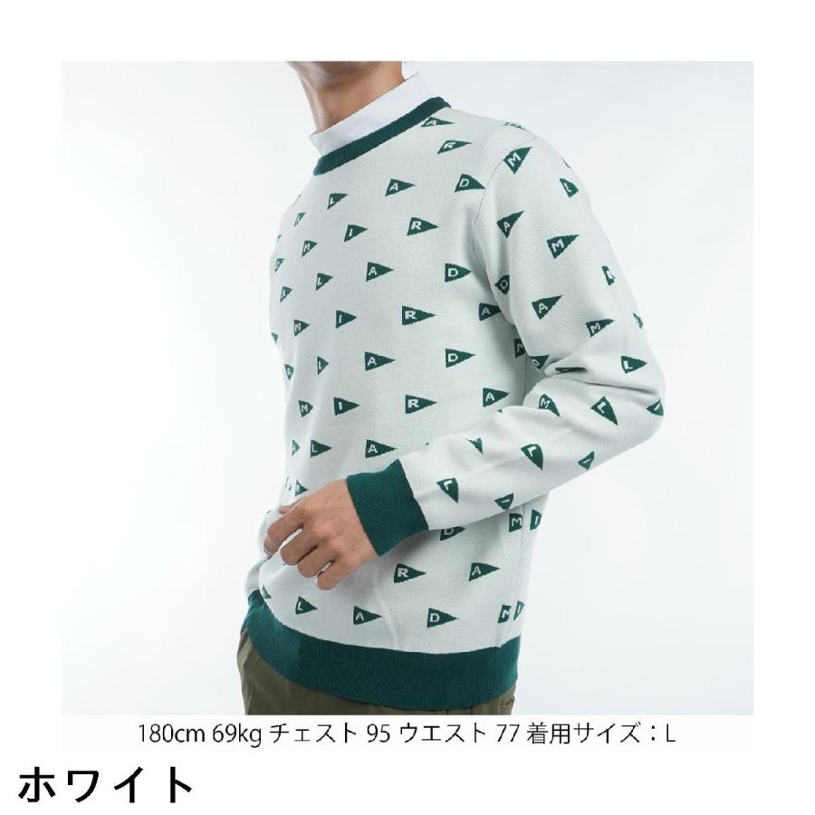 Admiral（アドミラル） フラッグジャカード クルーセーター : GDO