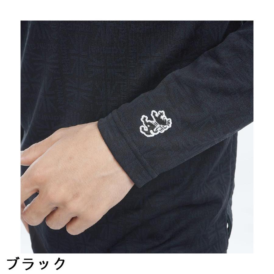 Admiral（アドミラル） Admiral UJジャカード モックネック長袖シャツ
