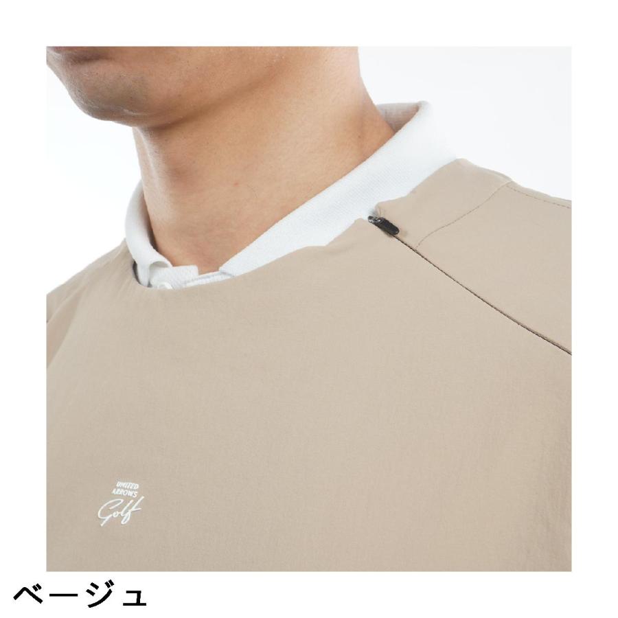 ユナイテッドアローズ UNITED ARROWS GOLF キルティング長袖プル