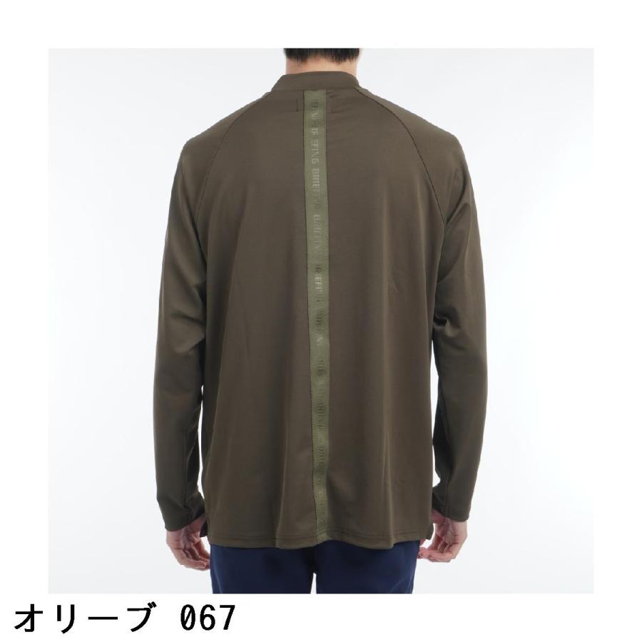 BRIEFING GOLF ブリーフィング バックロゴライン ハイネック長袖