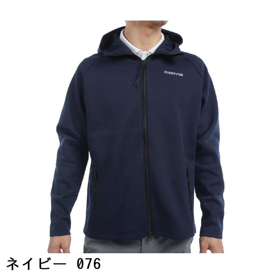 ブリーフィング BRIEFING WARM ロゴラインパーカー 最終価格 BRIEFING