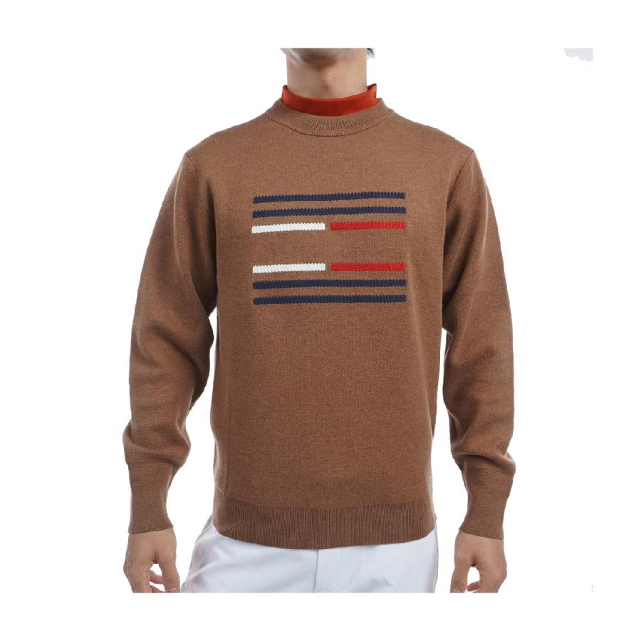 トミー ヒルフィガー ゴルフ　  GOLF　ビッグフラッグ クルーネックセーター TOMMY HILFIGER（トミー・ヒルフィガー） トミー ヒルフィガー ゴルフ