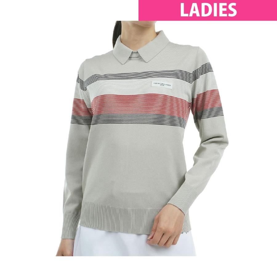 トミー ヒルフィガー ゴルフ　  GOLF　トリコライン 衿付きセーター　レディス TOMMY HILFIGER（トミー・ヒルフィガー） トミー ヒルフィガー ゴルフ
