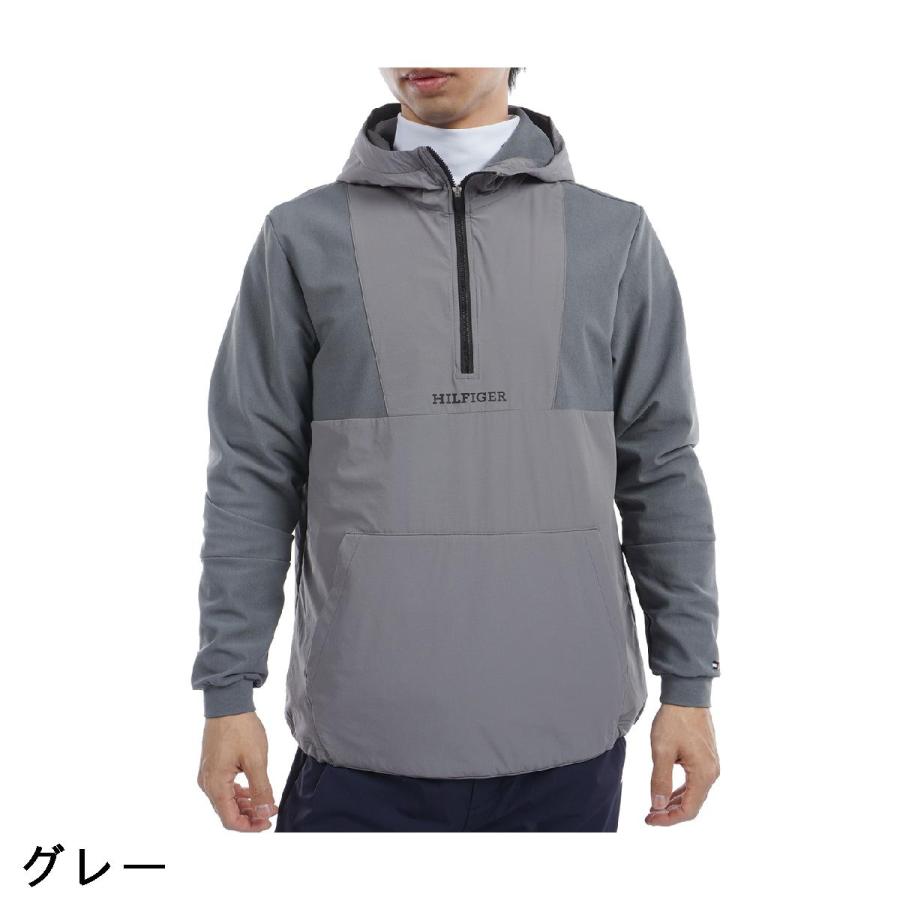 新品 トミーヒルフィガーゴルフ 保温 ハイブリッド 長袖 スウェットフーディー TOMMY HILFIGER（トミー・ヒルフィガー） トミー ヒルフィガー ゴルフ