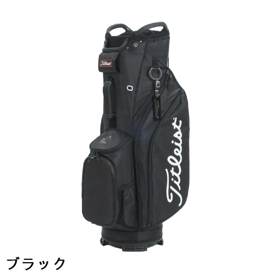 【良品】希少14分割 タイトリスト カート式 キャディバッグ ブラック Titleist（タイトリスト） カート14キャディバッグ : GDOゴルフ
