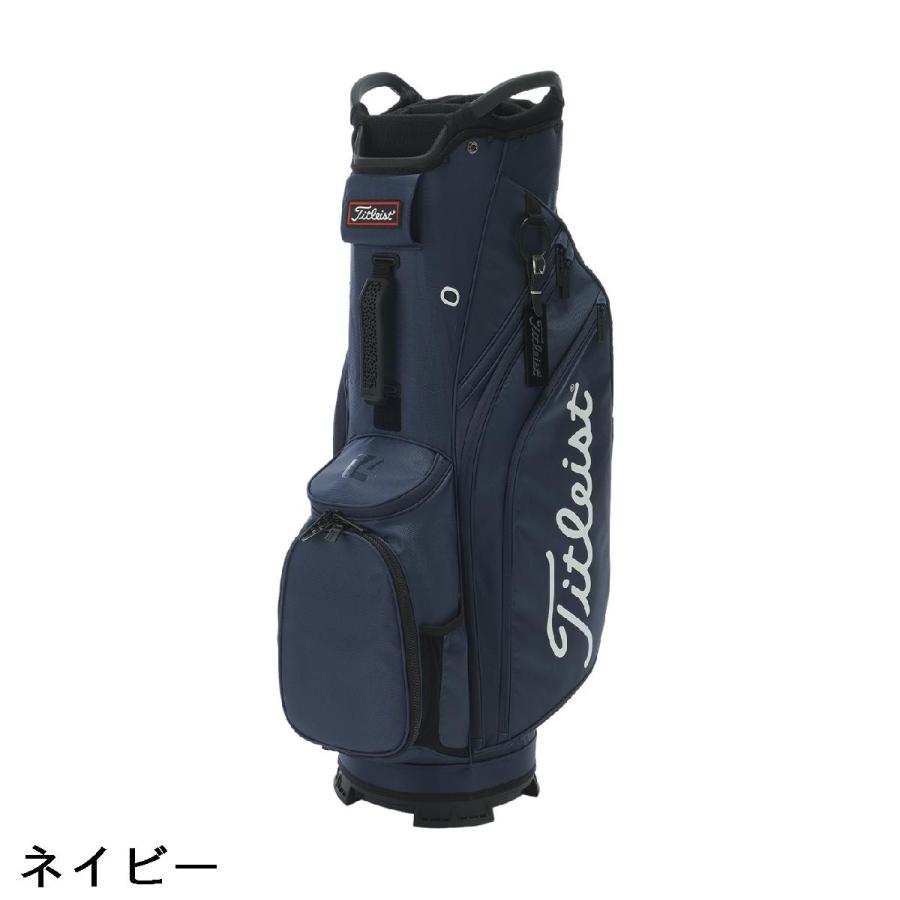 Titleist ネイビー キャディバッグ　カート14 Titleist（タイトリスト） カート14キャディバッグ : GDOゴルフ