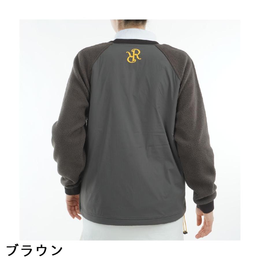 【限定1着】新品 レザレクション レディース ウィンドブロック アウター L レザレクション Resurrection ウインドブロック ボアクルーネック プル