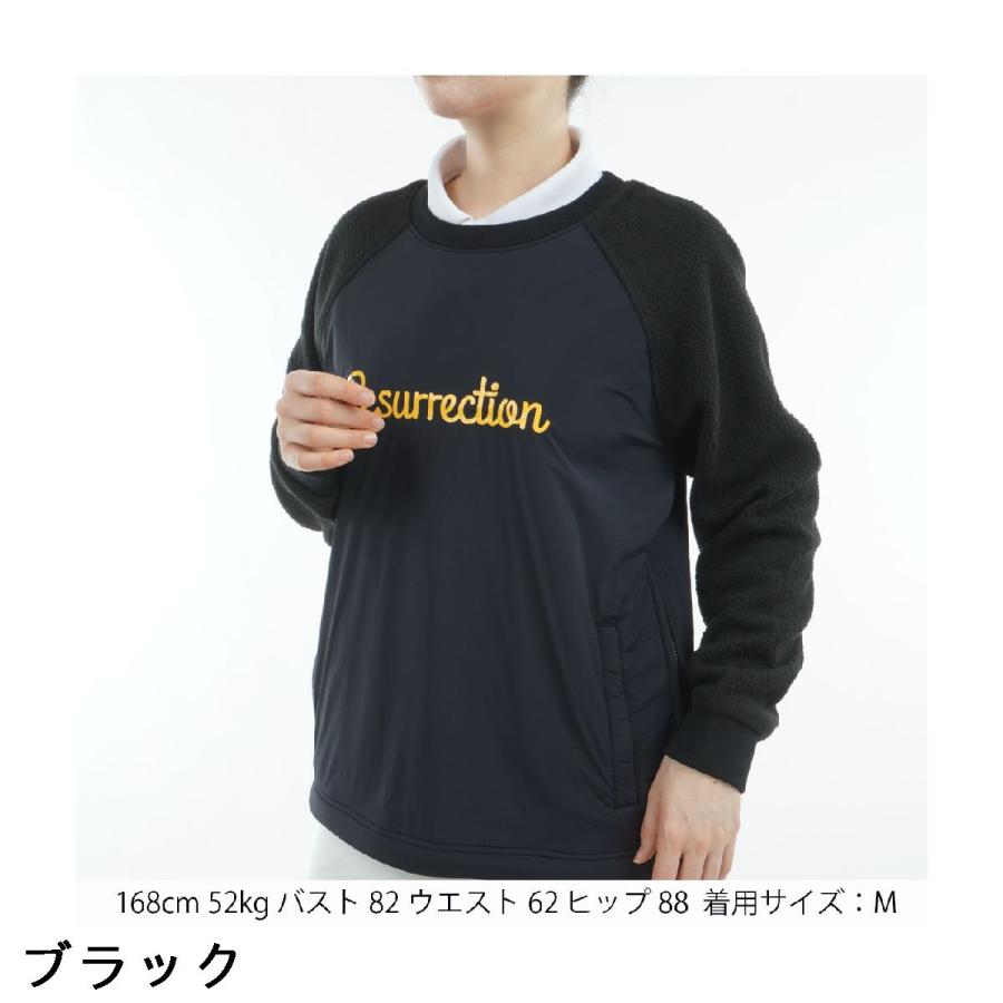 レザレクション Resurrection ウインドブロック ボアクルーネック プル